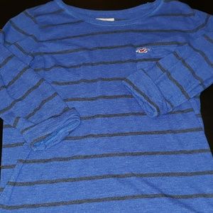 Striped half sleeve shirt